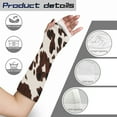thumbnail image 7 of COEQINE Cow Print Arm Cast Covers Broken Arm Shower Sleeve Size M Decorative Arm Plaster Cover Anti Scratch Wrist Elbow Cast Wound Scratcher Covers for Arm Hand Protectors and Decortion, 7 of 7