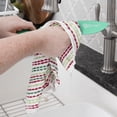 thumbnail image 4 of RITZ Pebble Cotton Terry Bar Mop Dish Cloth Set, 6-Pack, 12" x 12", Holiday, 4 of 5