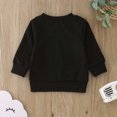 thumbnail image 4 of Ketyyh-chn99 Toddler Boy Sweatshirts Girls Holiday Party Crewneck Pullover Cotton Autumn Top Shirts Black,110, 4 of 5
