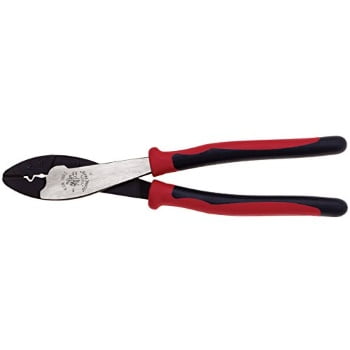 

Klein Tools J1005 Journeyman Crimping/Cutting Tool Red and Black Red/Black Small