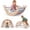 Multicolor, variant on Costway Wooden Rocking Climbing Arch with Cushion, 3-in-1 Montessori Kids Climber Rocker Multicolor