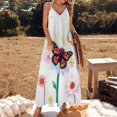 thumbnail image 2 of Dandelion Sleeveless Dress Dresses Summer Elegant Dresses for Women Long Dress, 2 of 5