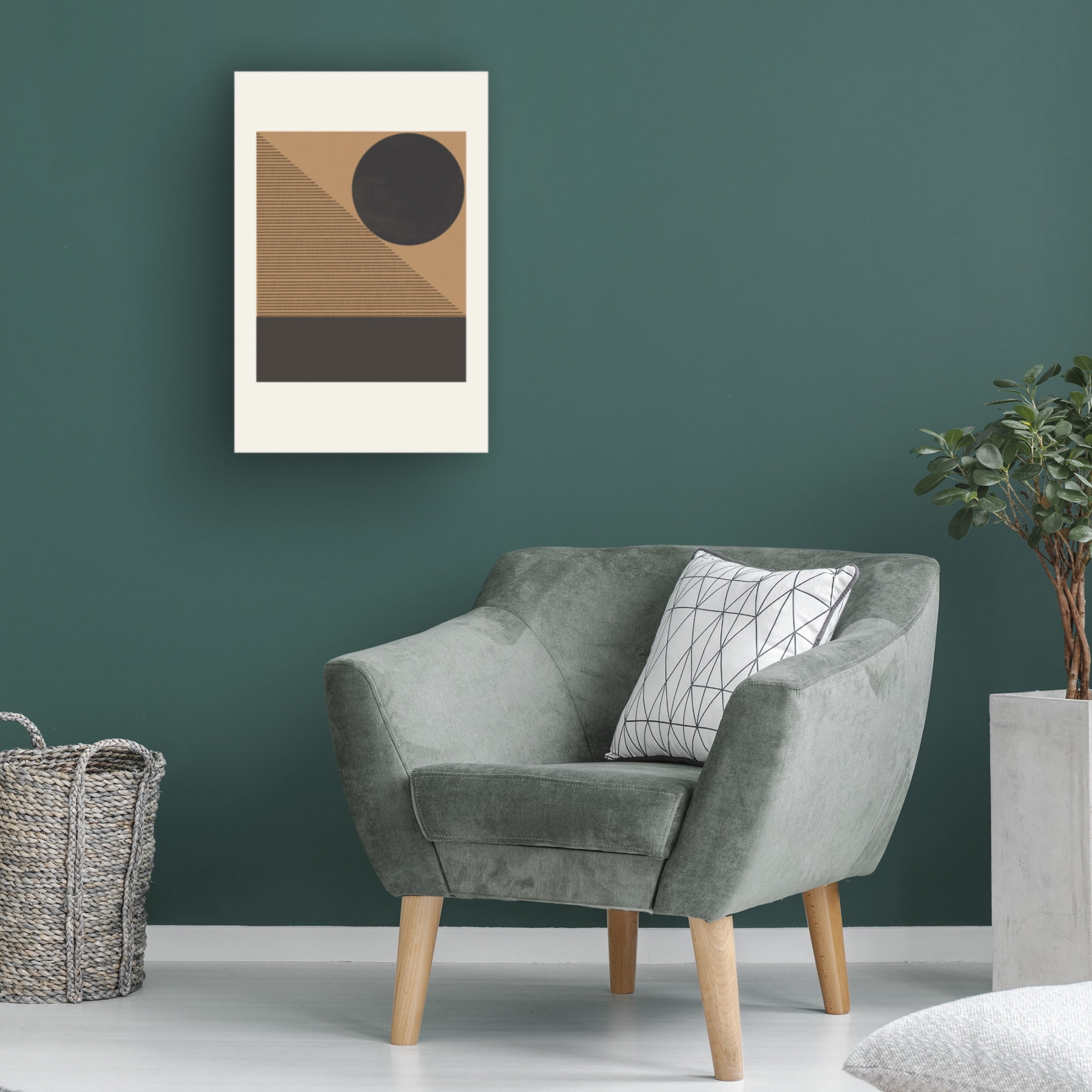 Trademark Fine Art THE MIUUS STUDIO Composition VII Canvas Wall Art