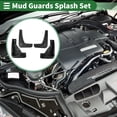 thumbnail image 2 of Guardabarros de barro únicos para Mitsubishi ASX 2009-2019 con accesorios de montaje, 2 of 6