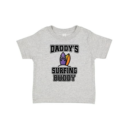

Inktastic Daddy Surfing Buddy Kids Surfer Gift Baby Boy or Baby Girl T-Shirt