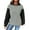 Black, variant on Chiccall Womens Oversized Hoodies Fall Casual Long Sleeve Drawstring Hooded Sweatshirts Loose Pullover Textured Tops
