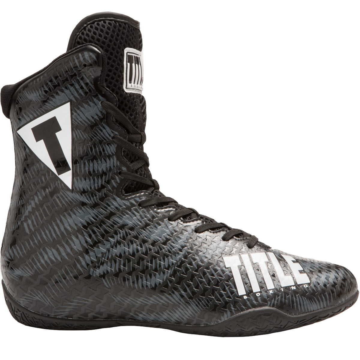 Title Boxing Predator Lightweight Mid-Length Boxing Shoes - Walmart.com ...