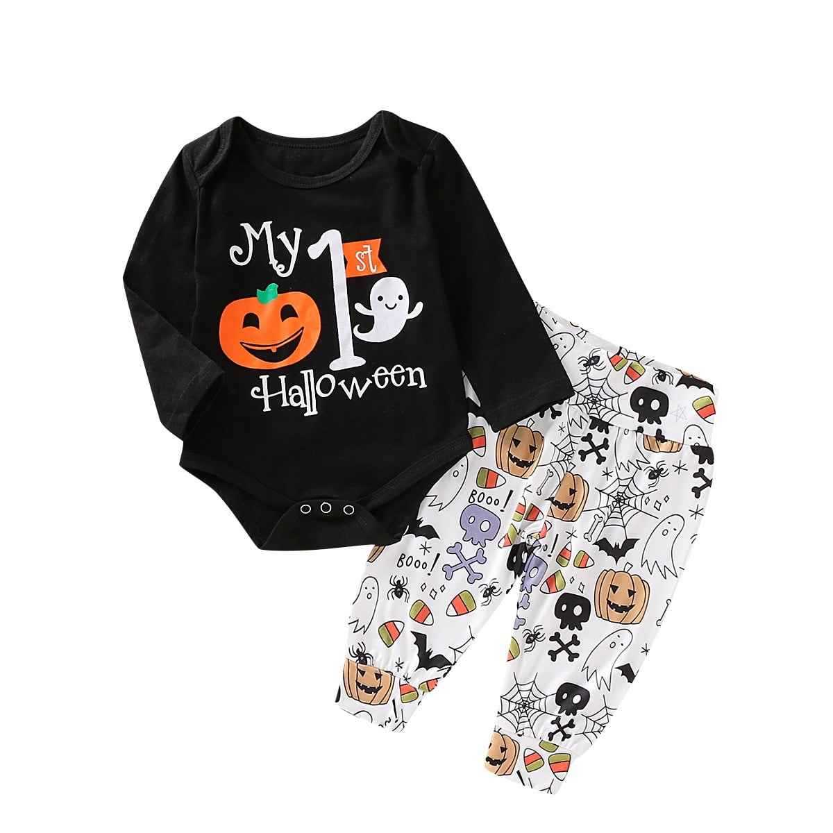baby pumpkin romper
