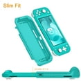 thumbnail image 6 of Fintie Case for Nintendo Switch Lite 2019 - Soft Silicone [Shock Proof] [Anti-Slip] Protective Cover with Ergonomic Grip Design for Switch Lite Console (Turquoise), 6 of 8
