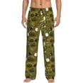 thumbnail image 2 of Kdxio Gnomes Playing in the Garden Print Men's Sleep Pajama Pant Lounge Pants with Pockets, 2 of 8