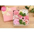 thumbnail image 3 of Caja de regalo de flores de clavel, regalo del día de la madre, aniversario / cumpleaños / boda / día de San Valentín / mejor regalo para la familia - rosa Feliz Sencillez, 3 of 3