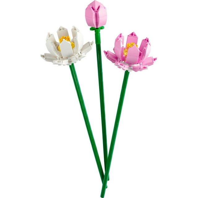 LEGO Lotus Flowers 40647 Building Toy Set for Ages 8+ (220 Pieces)
