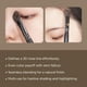 thumbnail image 5 of Brocha de maquillaje Piccasso 201 para sombrear la nariz, cabello suave, 5 of 7