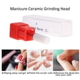 thumbnail image 4 of Cabeza De Maíz Cabezal De Pulido De Uñas Broca Para Uñas Cabezal De Pulido De Cerámica Herramienta De Manicura Uñas Herramienta De Enfermería De Uñas Lisas Para, 4 of 7