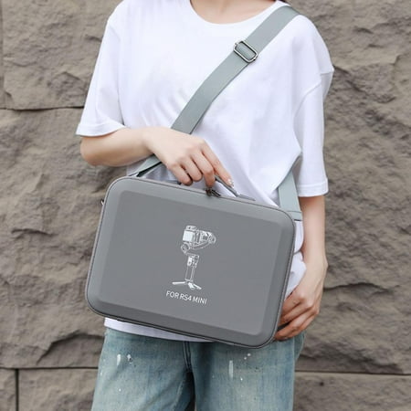 QHUDLV Portable Storage Case PU Shoulder Bag Fits RS4 Mini Devices