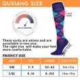 thumbnail image 7 of 6 Pairs Copper Compression Socks for Women & Men Circulation 15-20 mmhg - Better Blood Flow, Swelling, Best Support for Medical, Running, Nursing, 7 of 7