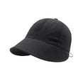 thumbnail image 1 of Gorra para Mujer Algodón Protección Solar Ala Ancha Plegable Ajustable Sombrero de Playa de Verano para Exteriores Negro YUNYI BRAND  Deportes, 1 of 8