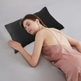 thumbnail image 5 of HongHeng Clearance Under $2.00 Solid Color Brushed Pillowcase Comfortable Pillowcase, 5 of 6