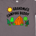 thumbnail image 4 of Inktastic Grandma's Camping Buddy Boys or Girls Toddler T-Shirt, 4 of 5