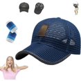 thumbnail image 1 of Optimumeny Gorra de béisbol informal de verano para exteriores, gorra de malla completa transpirable unisex, gorra de béisbol Optimumeny - Ajustable, 1 of 7