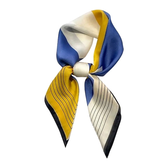 Satin Silk Head Scarf,Women's Silk-Like Square Neckerchief,Sleeping Hair Wrap,Lightweight Silk-Like Bandana