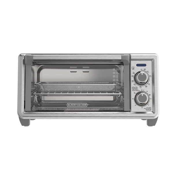 Horno tostador Black+Decker 4 rebanadas TO4125-0SDLA Gris