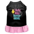 thumbnail image 5 of Pet Dog  Cat Dress Screen Printed, "Chicks Rule, Bunnies Drool", 5 of 11