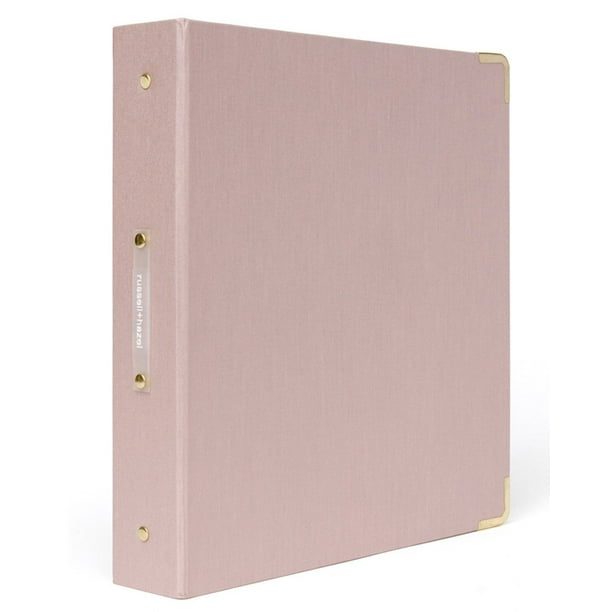 russell+hazel Peony Bookcloth Signature 3 Ring Binder