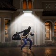 thumbnail image 3 of Waterproof 16LED Solar Power Outdoor Courtyard Street Wall Lamp Human Body Induction Light(Light Control Human Body Induction ), 3 of 8