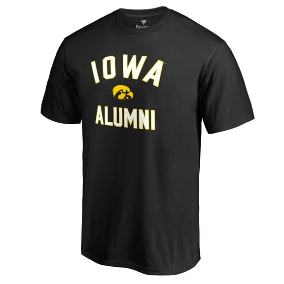 Men's Black Iowa Hawkeyes Team Alumni T-Shirt