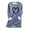 Navy, variant on Blouses for Women Long Sleeve Fall Winter Lined Crewneck Pullover Mid Length Casual Base Layer Tops