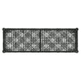 thumbnail image 6 of SAFAVIEH Bandelier Cowhide Leather Weave Bench, Black, 6 of 9