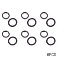 thumbnail image 1 of GLFILL 6 Set Guitar Potentiometer Nut and Washer For Tone Volume For LP Guitar Parts Black, 1 of 9