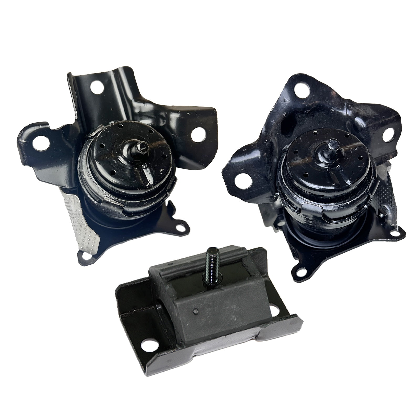 K4328 Engine Motor & Transmission Mount Kit 3pc Compatible with Fits 2019-2021 Chevrolet Silverado 1500 4.3L RWD Auto | A20022 A20021 A2811