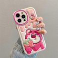 thumbnail image 4 of Compatible iPhone 14 Pro Max Phone Case,TPU Leather Phone Case Embossed Cartoon Soft Rubber Shockproof Case for iPhone 14 Pro Max Protective Case, 4 of 4
