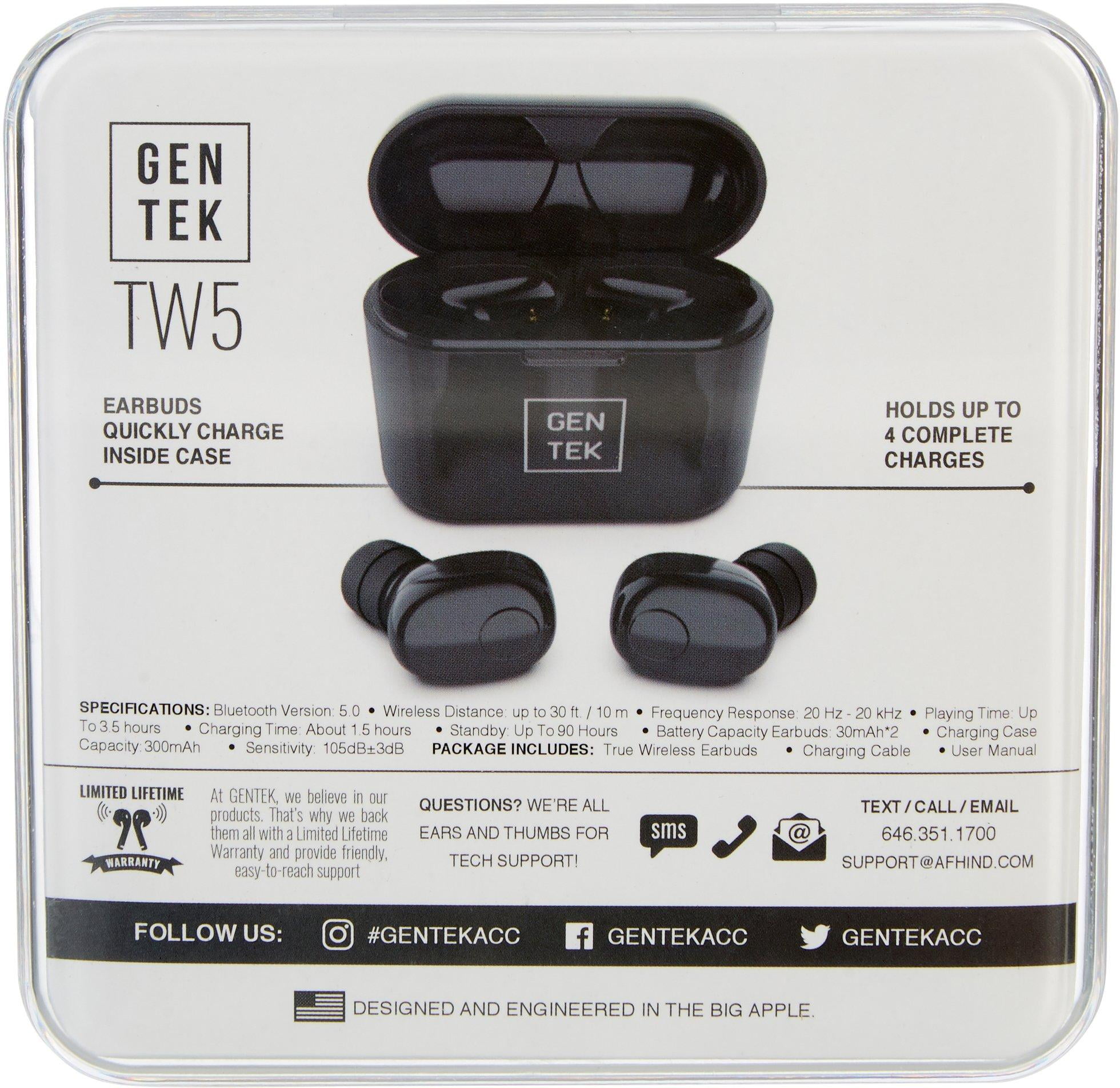 Gentek tw4 wireless earbuds deals