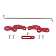 thumbnail image 4 of Miulika Rearset Base Relocation Brackets Kit for V3 2017-2019 - Red, 4 of 6