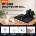 thumbnail image 2 of STAWAY 16x24 Heat Press Machine, 1700W Fast Heating, Digital Control, Teflon Coating, Adjustable Pressure for T-Shirts, Sublimation & Vinyl Transfer, 2 of 8