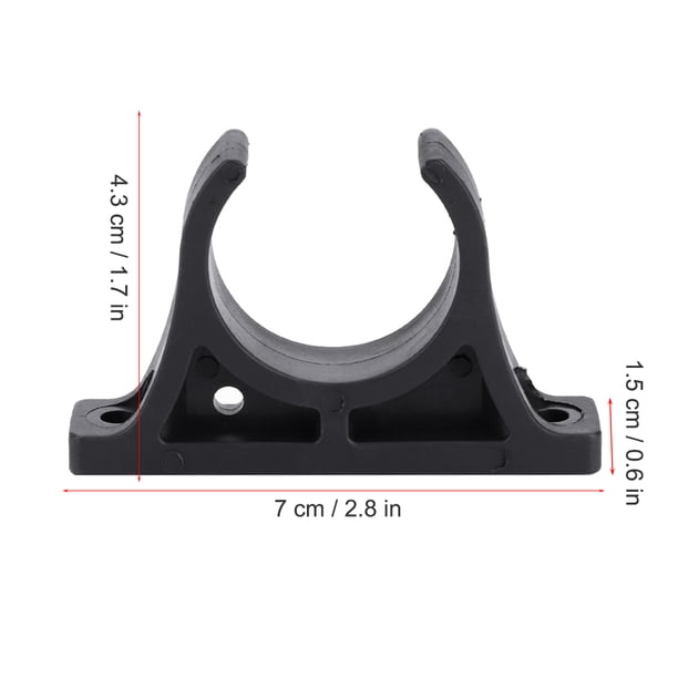 Soporte para Paleta de Kayak, 2 piezas de clips para Soporte de Paleta, Clip de Pláshico para Soporte de Remo con Diseño Liviano para Kayaks, Canoas y Botes de Remos