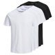 thumbnail image 1 of Jack & Jones Camiseta de Hombre, paquete de 5 - JJEORGANIC BASIC TEE O-NECK, manga corta, algodón orgánico Negro/Blanco XL (X-Large), 1 of 6