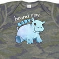 thumbnail image 4 of Inktastic Brand New Baby Cute Baby Hippo Boys or Girls Baby Bodysuit, 4 of 5