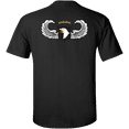 thumbnail image 2 of U.S. Army 101st Airborn With Jump Wings T-shirt, 2 of 2