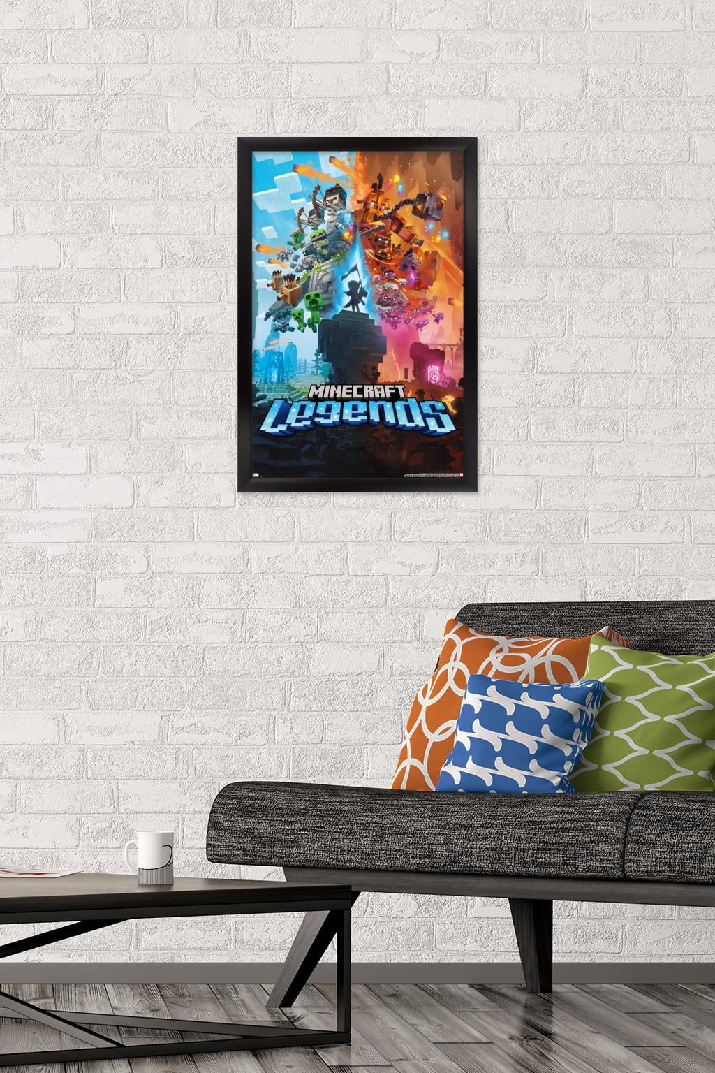 Minecraft: Legends - Key Art Wall Poster, 22.375