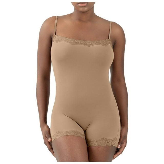 Combinaison Sans Manches en Dentelle Unie pour Femmes, Pantalon Slim
