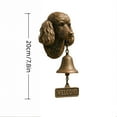 thumbnail image 3 of Retro Poodle Welcome Doorbell – Metal Wall-Mounted Decor for Farmhouse & Housewarming, 3 of 4