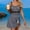 #0123-Black, variant on Sokhug Womens Round Neck Ribbed Solid Color Mesh One Piece Swimsuit Built in Bra Padded No Underwire