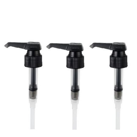 Starbucks Black Bottle Syrup Pump Bottle Pots of Three (3)