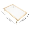 thumbnail image 2 of IBASETOY Beige Spaghetti Rack Made of Food Grade Wood for Home Use with Anti Skid Sturdy Legs, 2 of 8