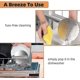 thumbnail image 4 of Prensa para parrilla antiadherente para cocinar sin problemas, prensa para hamburguesas de acero inoxidable con mango anti-escaldaduras para un uso seguro y conveniente, 4 of 4
