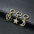 thumbnail image 5 of HOOUN 3PCS Clip on Belly Button Rings Fake Belly Piercing Non Piercing Navel Ring-Silver, 5 of 8